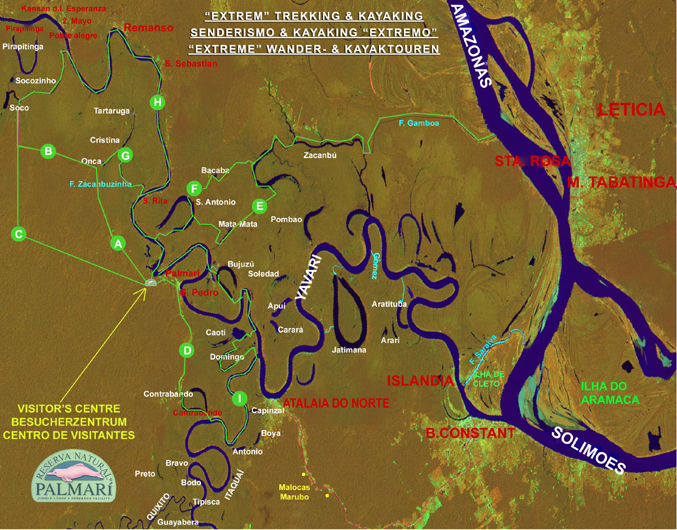 23C JUNGLE TREKS MAP